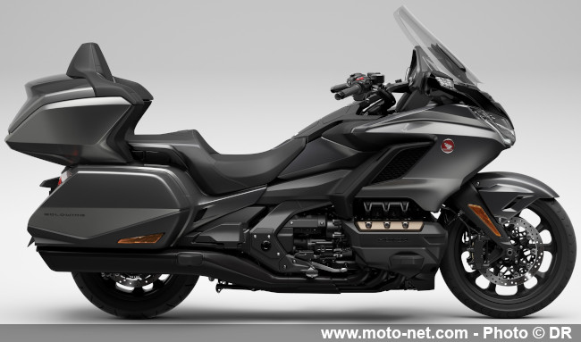 Nouveaux coloris 2024 des Honda GoldWing 1800, Rebel 500 et 1100