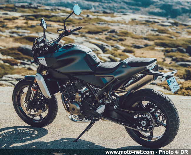  Husqvarna lance son roadster bicylindre Svartpilen 801 