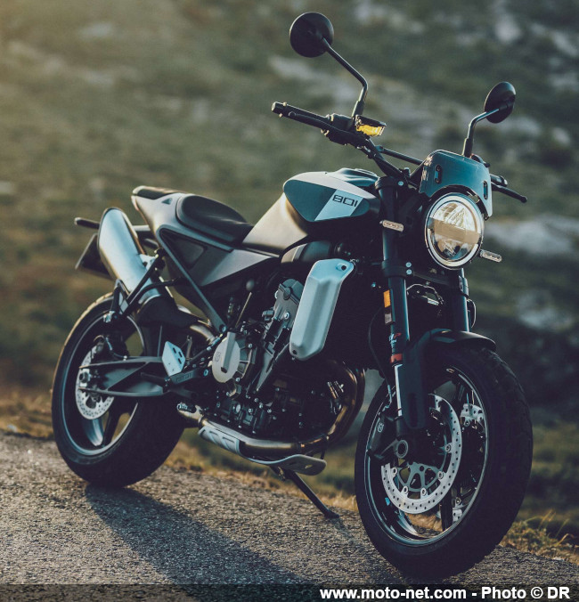  Husqvarna lance son roadster bicylindre Svartpilen 801 