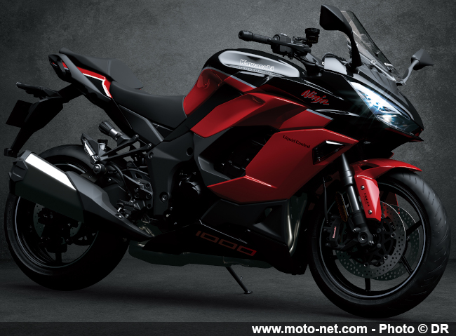Les Ninja 650 et 1000SX célèbrent la Kawasaki GPZ-900R, première Ninja