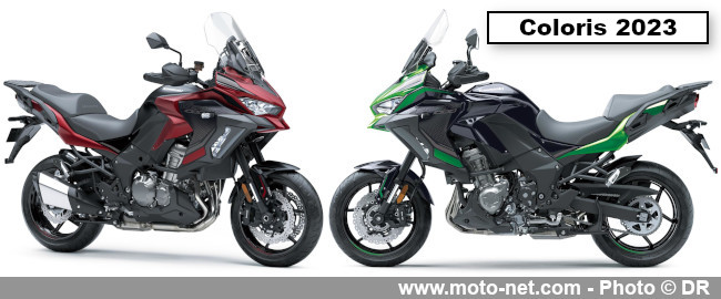 Les Versys 1000 S et SE repeints pour 2024, la Versys 650 en attente 