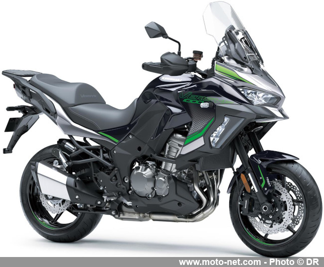 Les Versys 1000 S et SE repeints pour 2024, la Versys 650 en attente 