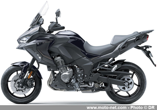 Les Versys 1000 S et SE repeints pour 2024, la Versys 650 en attente 