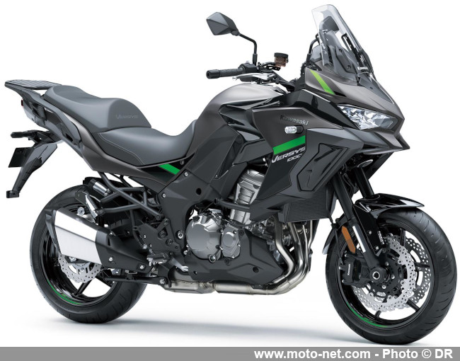 Les Versys 1000 S et SE repeints pour 2024, la Versys 650 en attente 