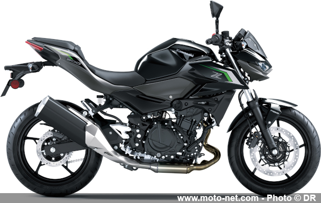 Z500 et Ninja 500 : Kawasaki gonfle un peu ses moyennes cylindrées
