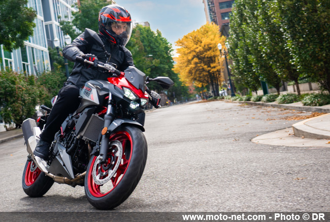Z500 et Ninja 500 : Kawasaki gonfle un peu ses moyennes cylindrées