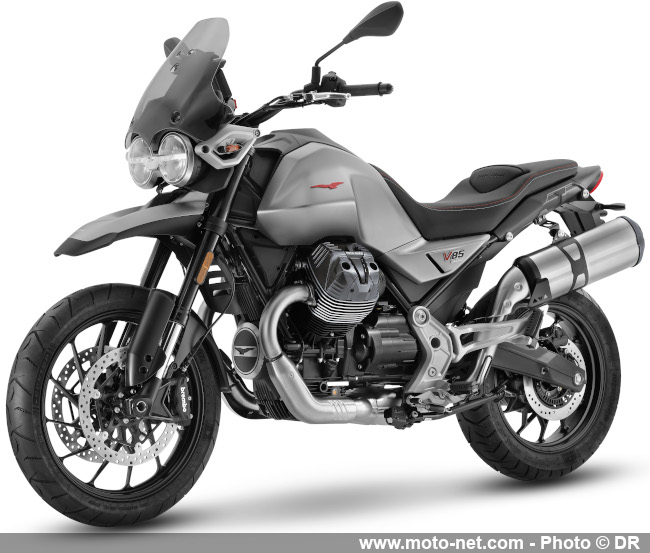 Distribution variable et configuration route pour la Moto Guzzi V85 