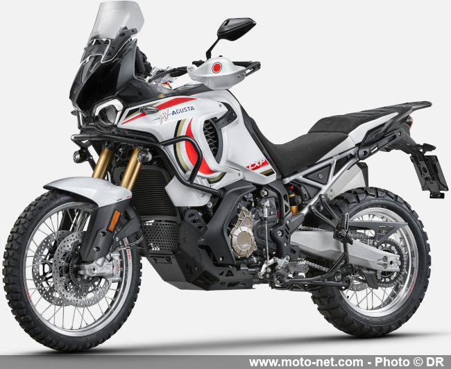Sortie de route en 2024 pour MV Agusta avec son trail LXP Orioli