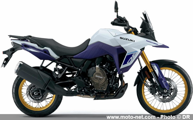 Changement de coloris pour la Suzuki V-Strom 800 DE en 2024
