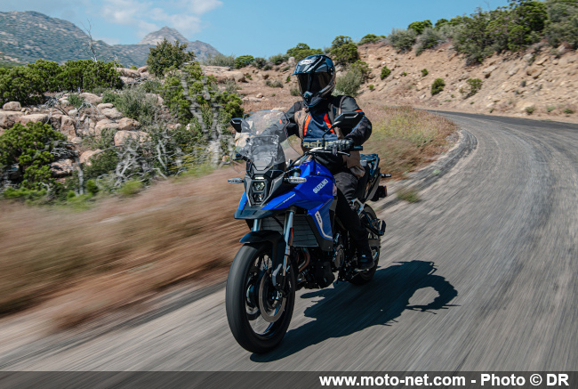 Nouvelle V-Strom 800 SE, le trail toute-route de Suzuki  