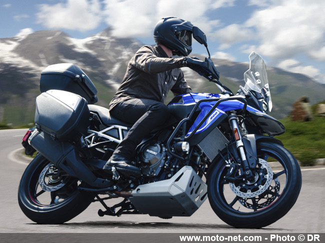 Nouvelle V-Strom 800 SE, le trail toute-route de Suzuki  