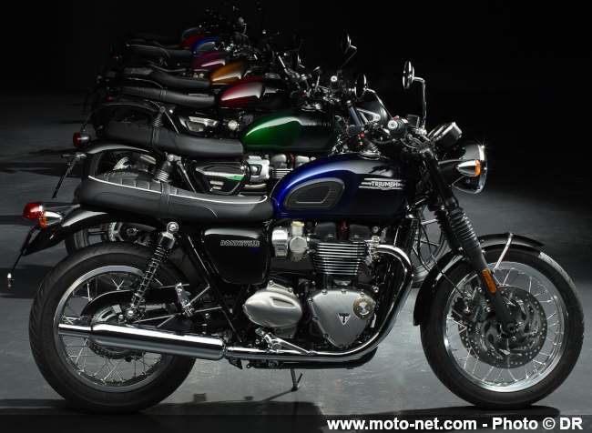  Modern Classics Stealth Edition : Triumph envoie de toutes les couleurs  