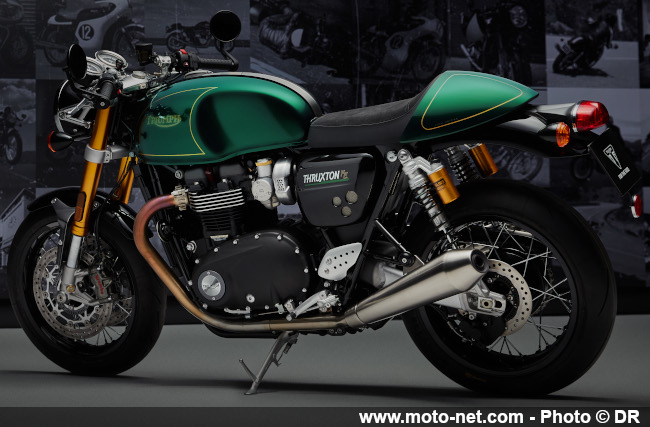  Triumph fait ses adieux à la Thruxton une Final Edition à 160 exemplaires 