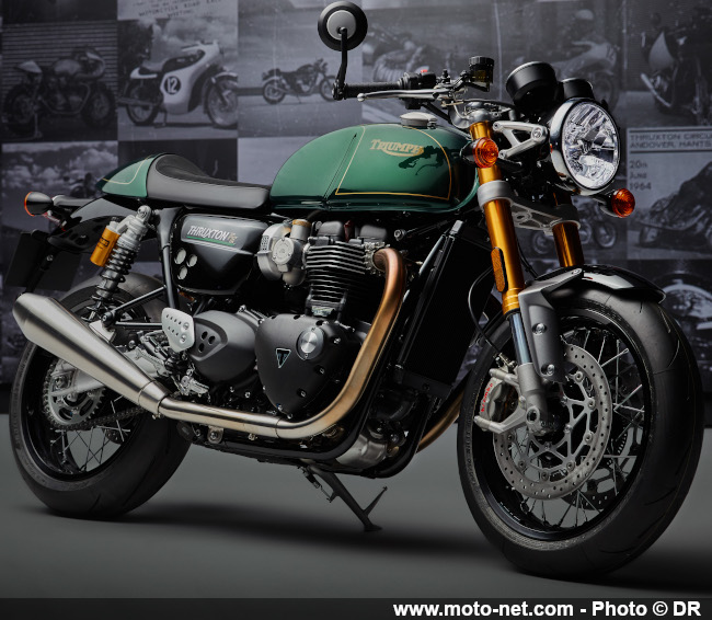  Triumph fait ses adieux à la Thruxton une Final Edition à 160 exemplaires 