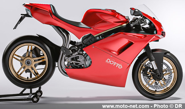 Une Panigale V4 au look de 916 moderne approuvée par Petrucci