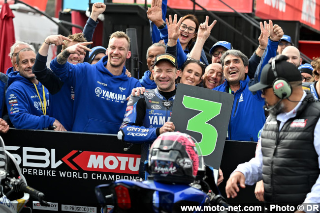  L'écurie GMT94 et le champion Lucas Mahias sur le podium ! 