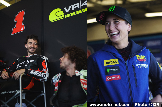Quand Rossi, Quartararo, Bautista, Dunlop (etc.) se tirent la bourre !