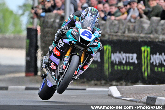 Michael Dunlop, King Supersport et Supertwin au TT 2024