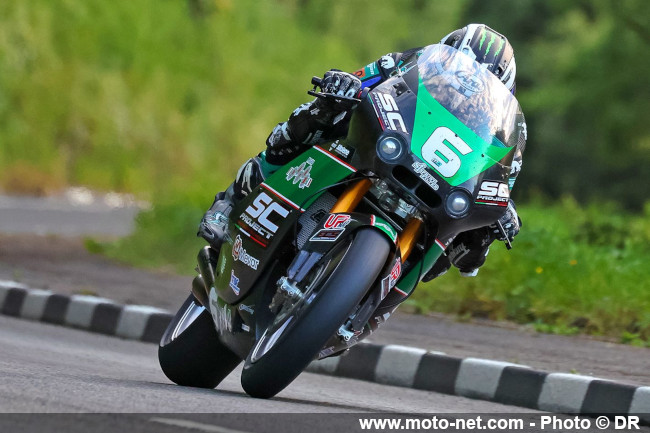 Michael Dunlop détrône son oncle Joey au Tourist Trophy  