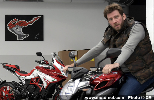 Les motos italiennes MV Agusta repassent sous pavillon russe 