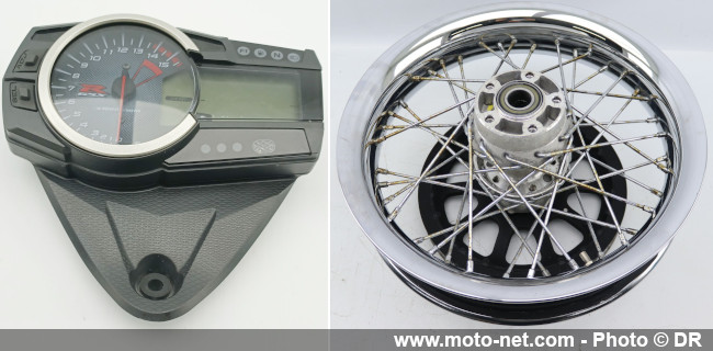 La moto n'assure pas en matière de pièces de réemploi selon SRA La moto n'assure pas en matière de pièces de réemploi selon SRA