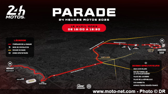  Programme des 24H Motos 2025, courses annexes et animations