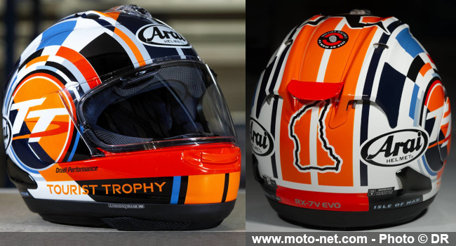 Arai révèle son casque moto RX-7V EVO Tourist Trophy 2026 Arai révèle son casque moto RX-7V EVO Tourist Trophy 2026