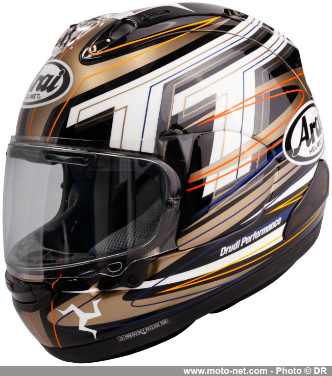 Arai révèle son casque moto RX-7V EVO Tourist Trophy 2026 Arai révèle son casque moto RX-7V EVO Tourist Trophy 2026