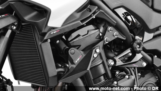 Top Block donne des aiiiles à la Kawasaki Z900 2025