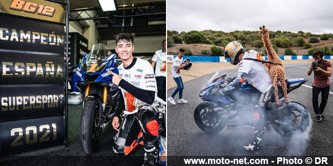 Le champion espagnol de moto Borja Gómez perd la vie à Magny-Cours