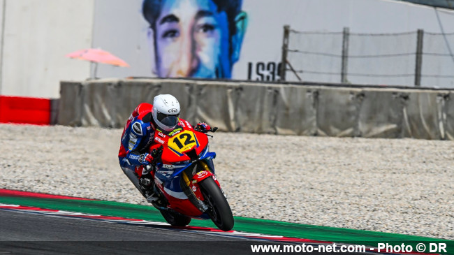 Le champion espagnol de moto Borja Gómez perd la vie à Magny-Cours