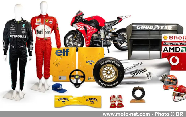 Une Honda Fireblade d'occasion - et de Schumacher - vendue à 64800 euros
