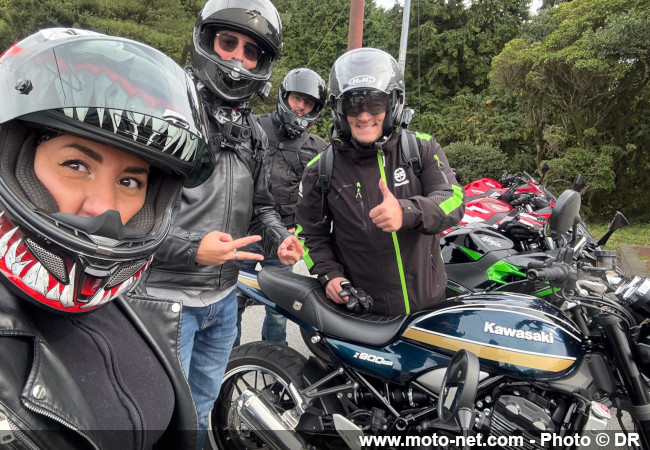 Kawasaki La Défense et ses clients posent les roues au Japon