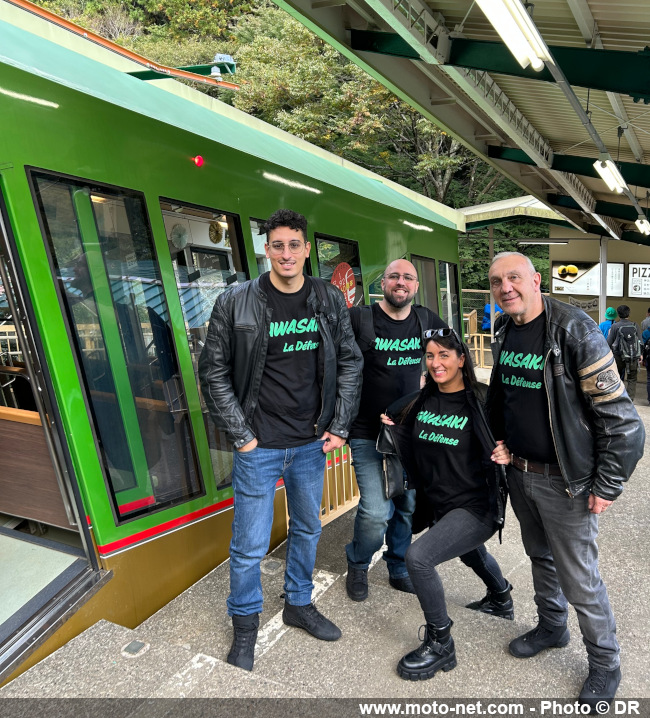 Kawasaki La Défense et ses clients posent les roues au Japon