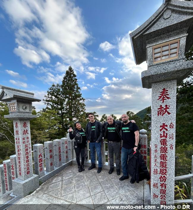 Kawasaki La Défense et ses clients posent les roues au Japon