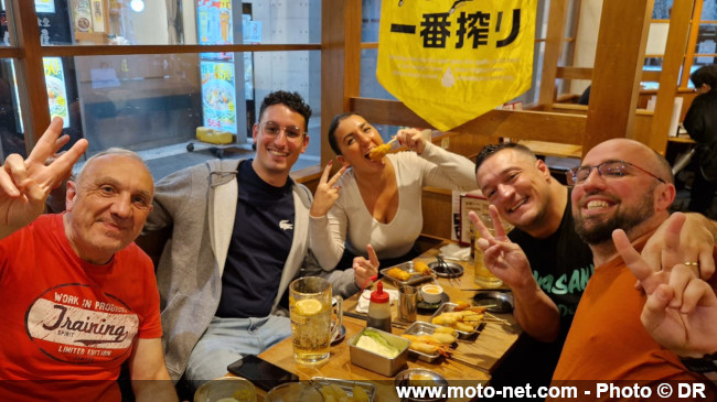 Kawasaki La Défense et ses clients posent les roues au Japon