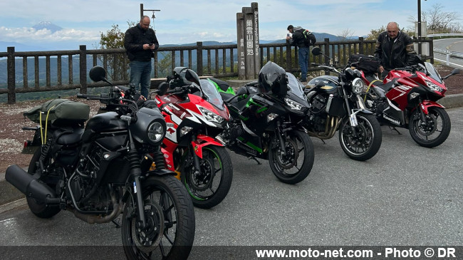 Kawasaki La Défense et ses clients sur ''la'' route du Japon Kawasaki La Défense et ses clients sur ''la'' route du Japon