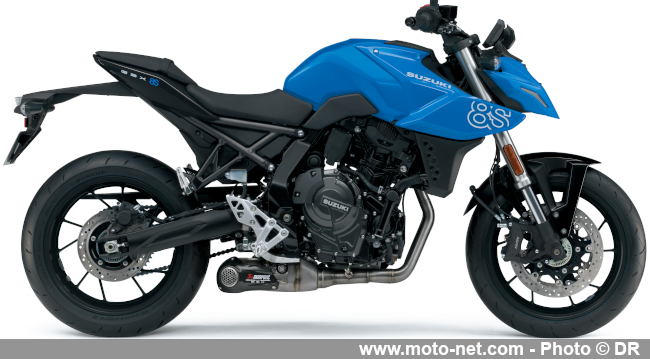 Akrapovic hausse le ton et le son des Suzuki GSX-8 S, R, T et TT 