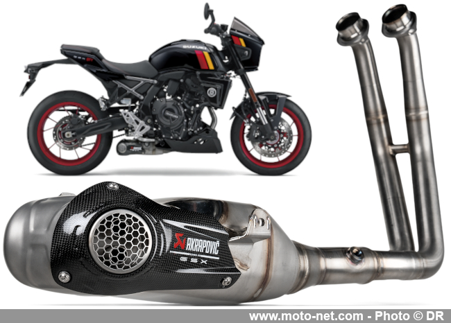 Akrapovic hausse le ton et le son des Suzuki GSX-8 S, R, T et TT 
