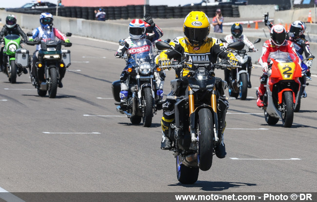 Yamaha prépare une XSR900GP Y-AMT pour son champion Wayne Rainey Yamaha prépare une XSR900GP Y-AMT pour son champion Wayne Rainey