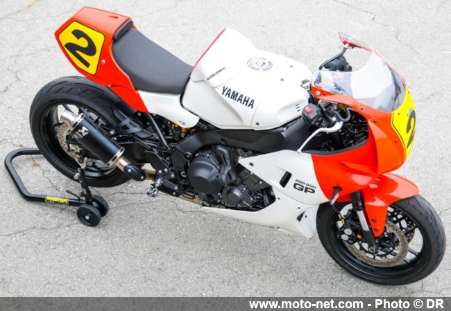 Yamaha prépare une XSR900GP Y-AMT pour son champion Wayne Rainey Yamaha prépare une XSR900GP Y-AMT pour son champion Wayne Rainey