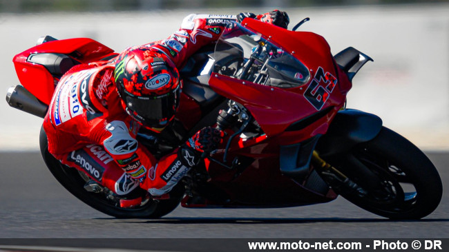 Les pilotes Ducati se rodent au Balaton Park pour le GP de Hongrie 