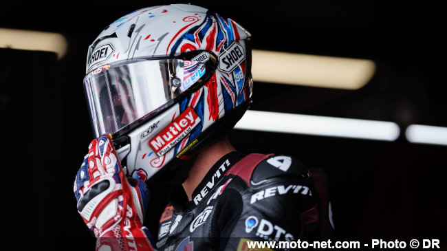 Gagnez le casque de Jake Dixon en soutien de Luca Guintoli, contre le cancer