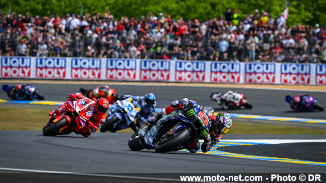 Rapide et combattant au Mans, Fabio Quartararo n'est pas le plus endurant