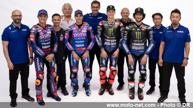  Yamaha veut gagner en MotoGP avec ses M1 et notre Fabio Quartararo