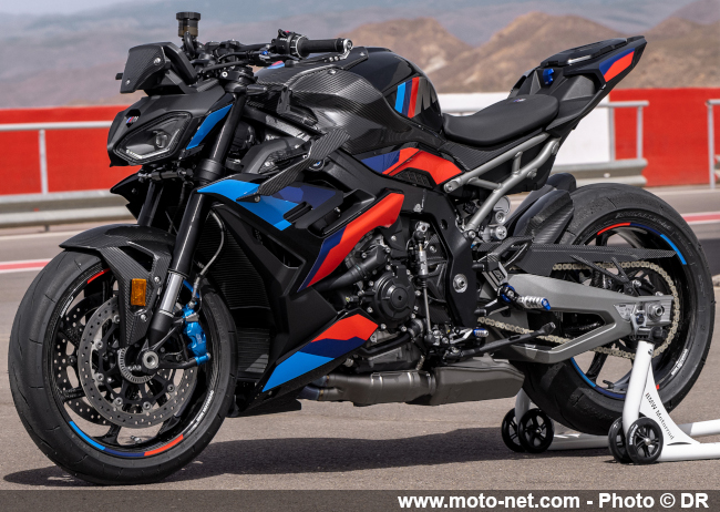 BMW met à jour ses sportives RR et maxiroadsters R en 2025 