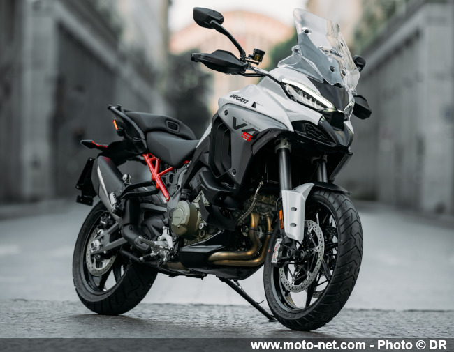 Ducati présente ses Multistrada V4, V4S et Pikes Peak pour 2025
