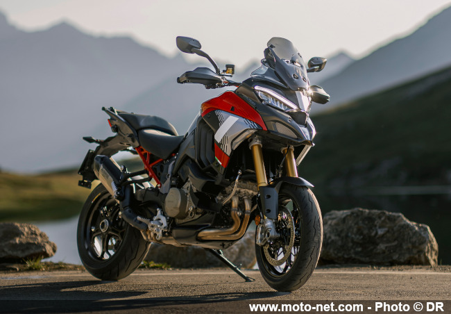 Ducati présente ses Multistrada V4, V4S et Pikes Peak pour 2025