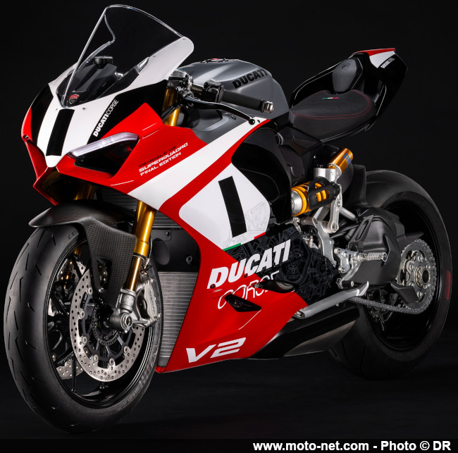 Ducati met fin à son V2 Superquadro, pas à ses motos bicylindre