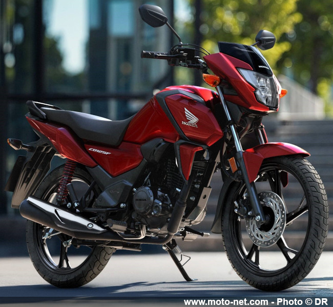 La CB125F ne s'arrête pas en 2026 mais son moteur si, au feu rouge 